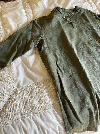camiseta manga larga hombre talla M Zara