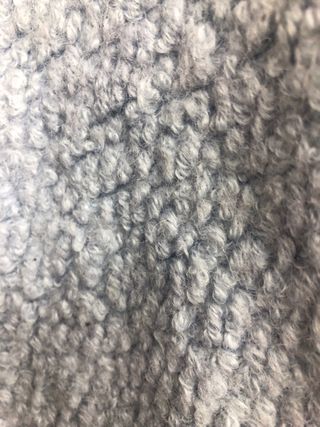 abrigo lana azul claro