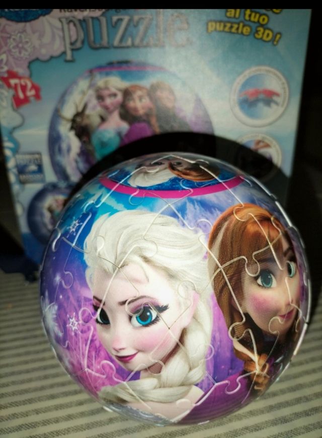 Puzzleball lampada Frozen