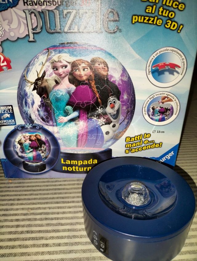 Puzzleball lampada Frozen