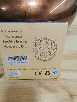 Pastillas de freno disco 4 pares