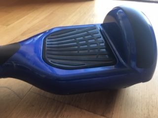 Hoverboard azul . Patín eléctrico