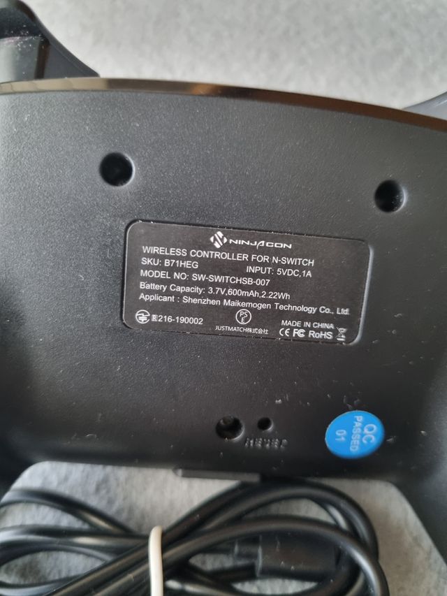 Mando Ninjacon videojuegos