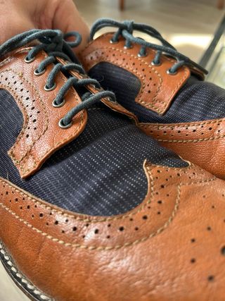 Zapatos estilo “Church” newyorkino.