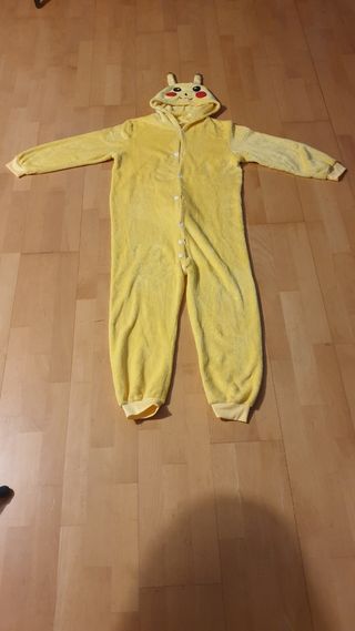 Disfraz pijama Pokemon Pikachu 