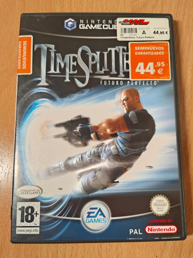 TimeSplitters Futuro Perfecto para Game Cube.