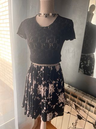 Falda mega vuelo T.Única