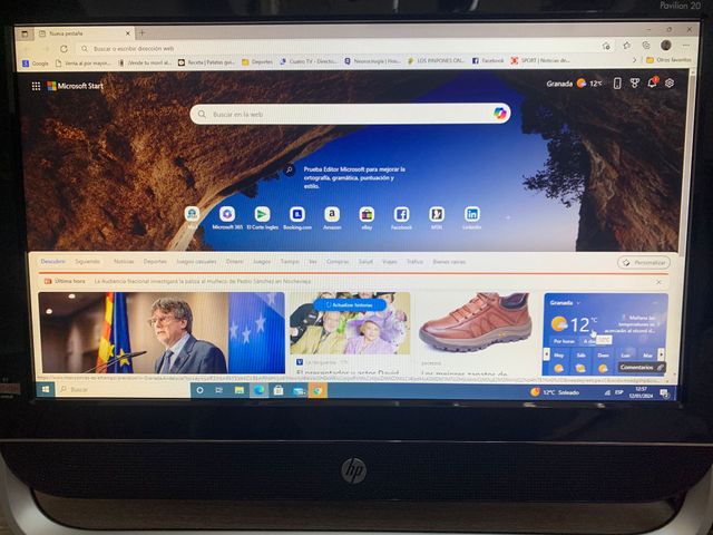 PC de sobremesa multifuncion HP