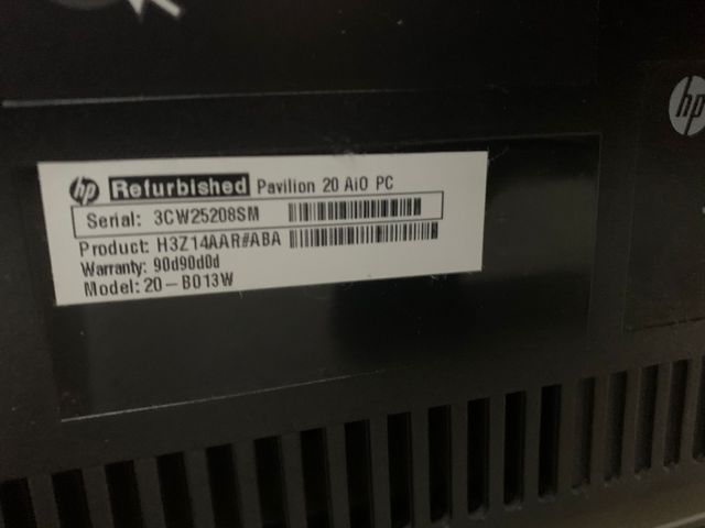 PC de sobremesa multifuncion HP