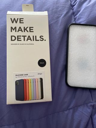 cover silicone iphone 12/12 pro