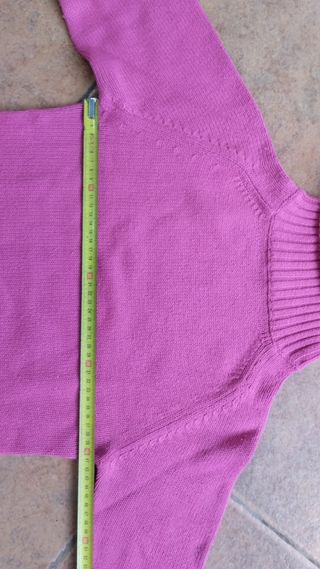 Jersey de punto cuello alto 