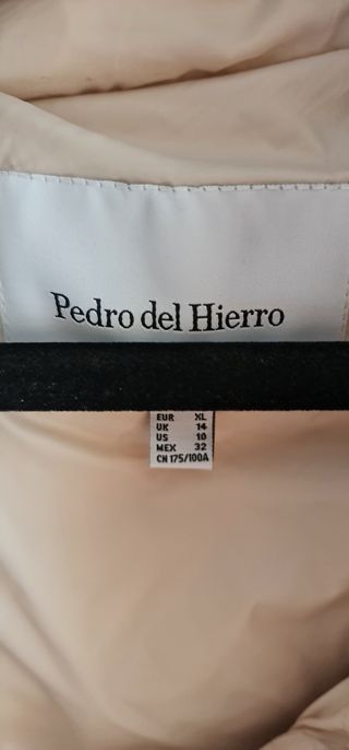 Abrigo plumifero Pedro del Hierro XL 44 