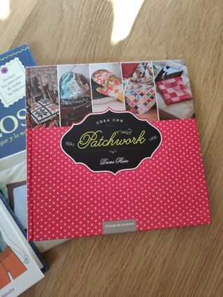 Lote 3 libros costura y patchwork