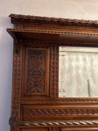 mural madera rustica estilo vasco