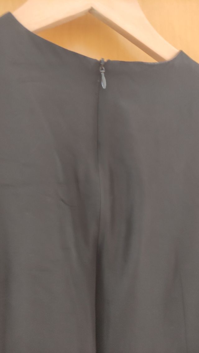 Vestido mujer de fiesta negro talla M 38