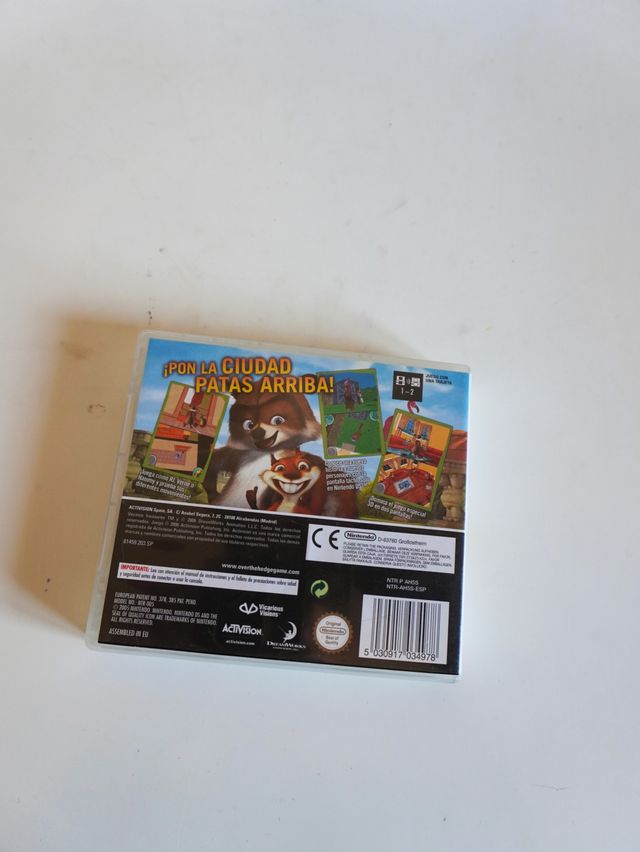 Vecinos invasores DS (Cartucho y caja)