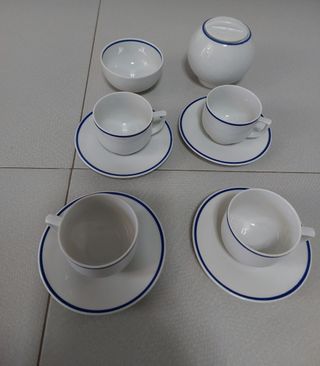 Set tazzine in porcellana