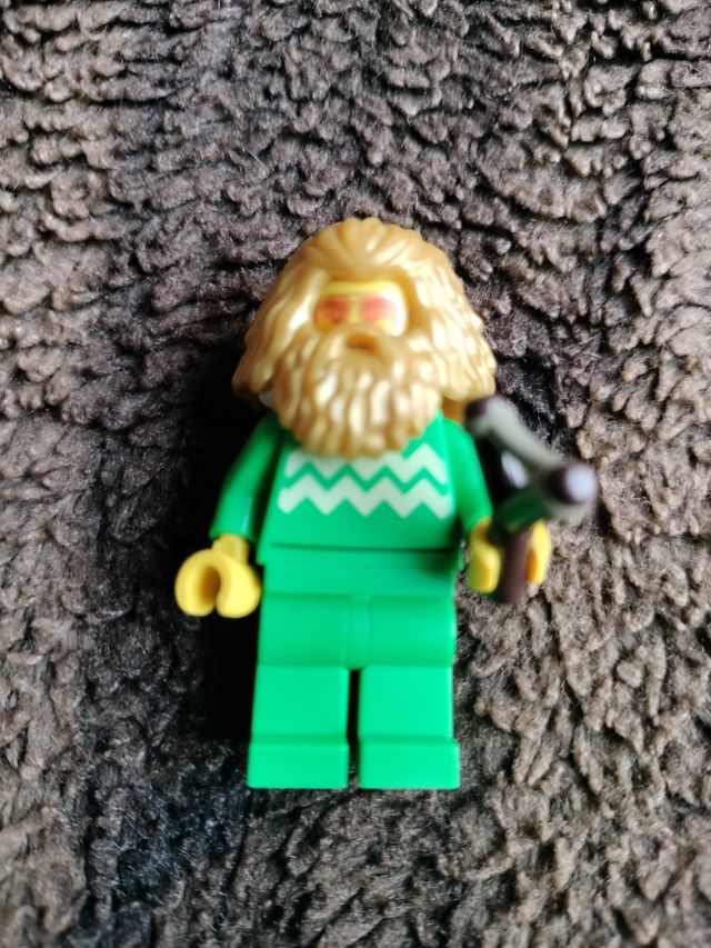 Lego hombre barba dorada BAM. Vendo o cambio