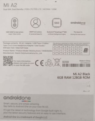 Xiaomi Mi A2 6/128GB