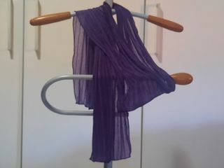 Foulard donna bordeaux elegante 