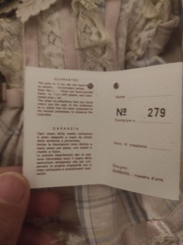 Bambola da collezione Saba