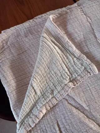 Copriletto matrimoniale in cotone rosa