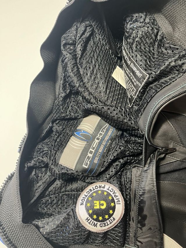 tuta damoto tecnica in pelle