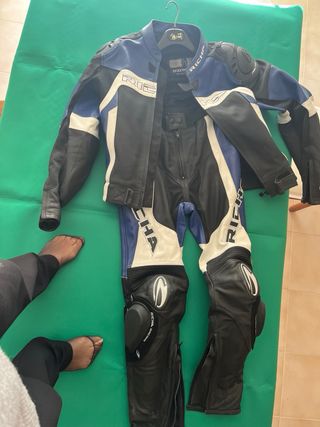 tuta damoto tecnica in pelle