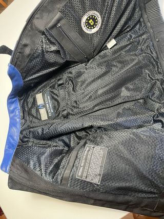 tuta damoto tecnica in pelle