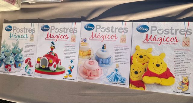 Colección fasciculos POSTRES MÁGICOS de DISNEY