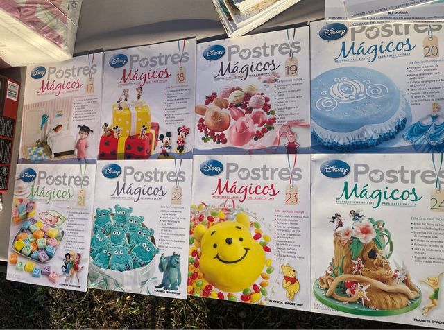 Colección fasciculos POSTRES MÁGICOS de DISNEY