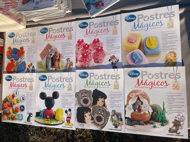 Colección fasciculos POSTRES MÁGICOS de DISNEY
