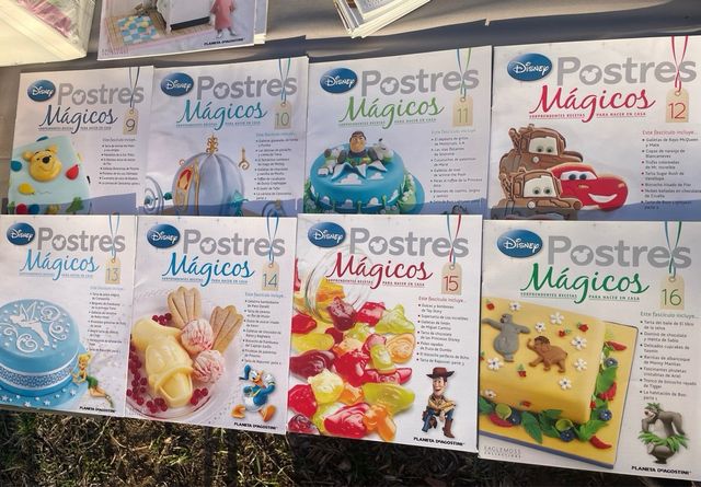 Colección fasciculos POSTRES MÁGICOS de DISNEY