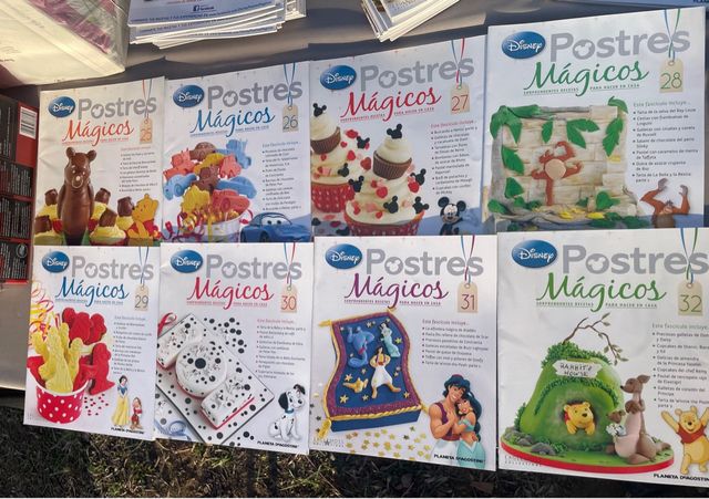 Colección fasciculos POSTRES MÁGICOS de DISNEY