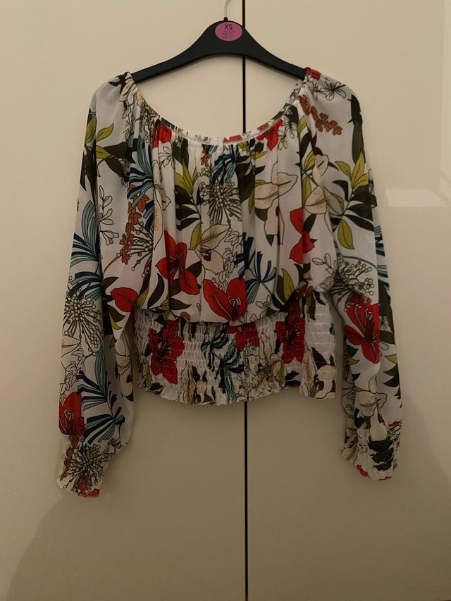 Maglia floreale - tg XS