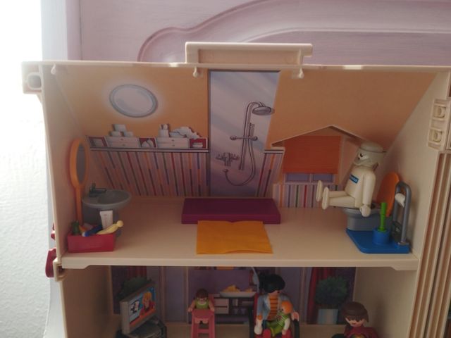 Casa Playmobil transportable,solo Sevilla 