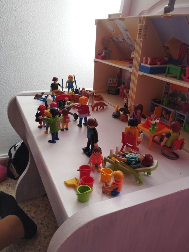 Casa Playmobil transportable,solo Sevilla 