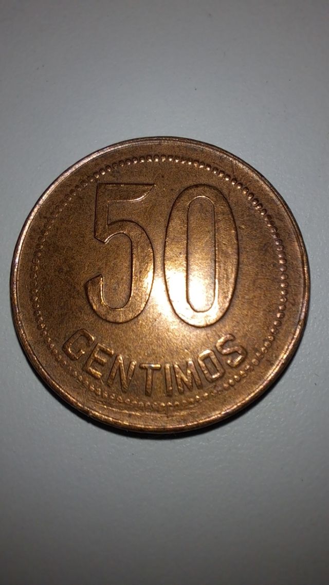 ✅️MONEDA ANTIGUA 50 CENTIMOS 1937