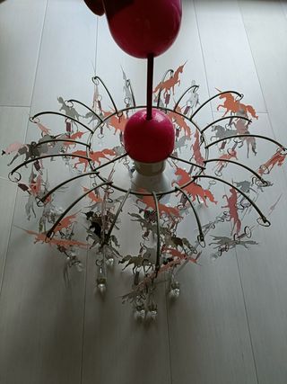 Lampadario unicorni