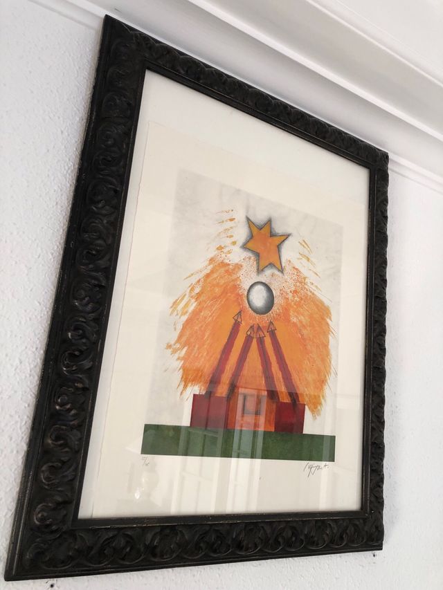 Modest Cuixart  firmada y numerada