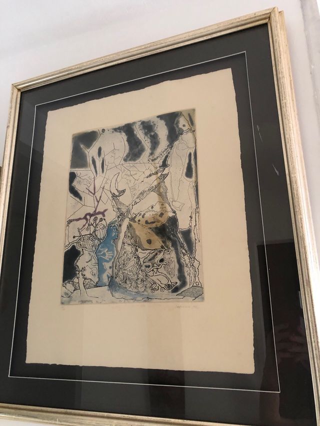 Modest Cuixart  firmada y numerada