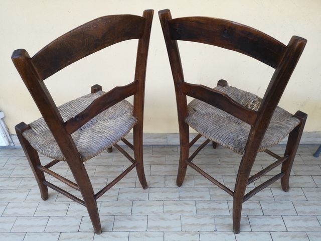 Sedie antichità periodo fine 800