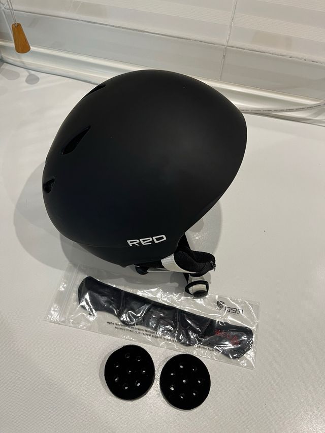 Casco snow-esquí negro talla S