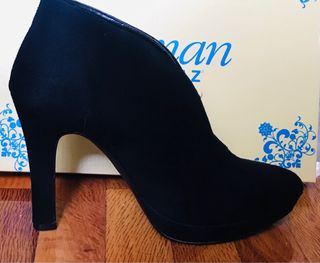 zapatos tacón vestir 38