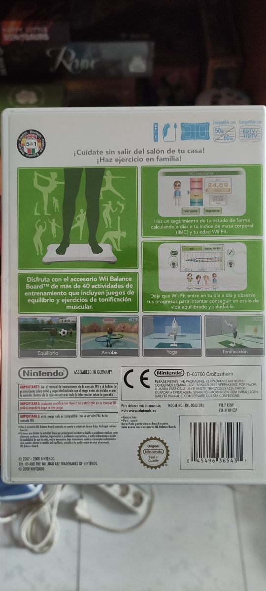 Wii Fit (Juego y tabla)
