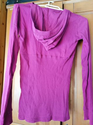 JERSEY FINO con capucha