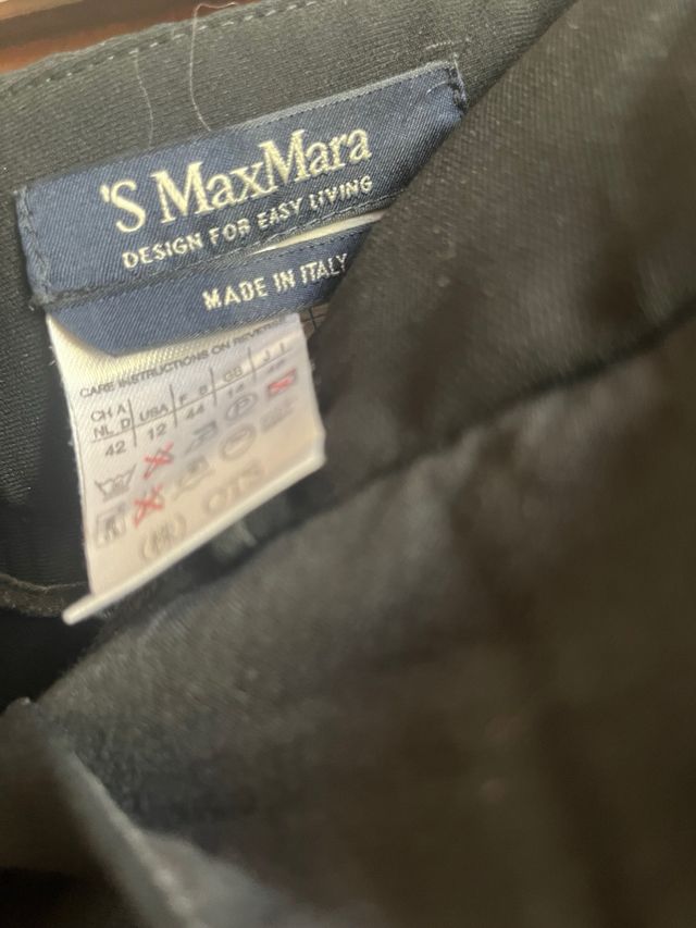 Pantaloni neri MaxMara