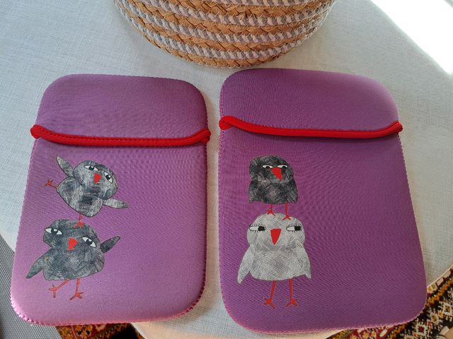 Funda tablet + funda e-book