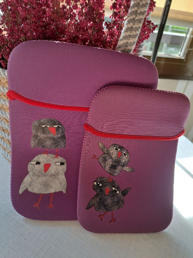 Funda tablet + funda e-book