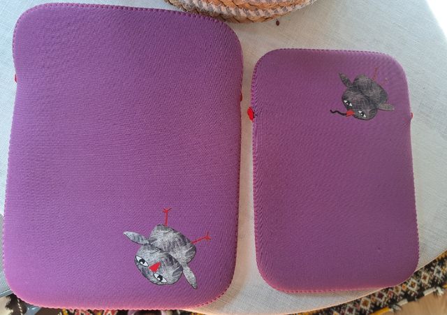 Funda tablet + funda e-book